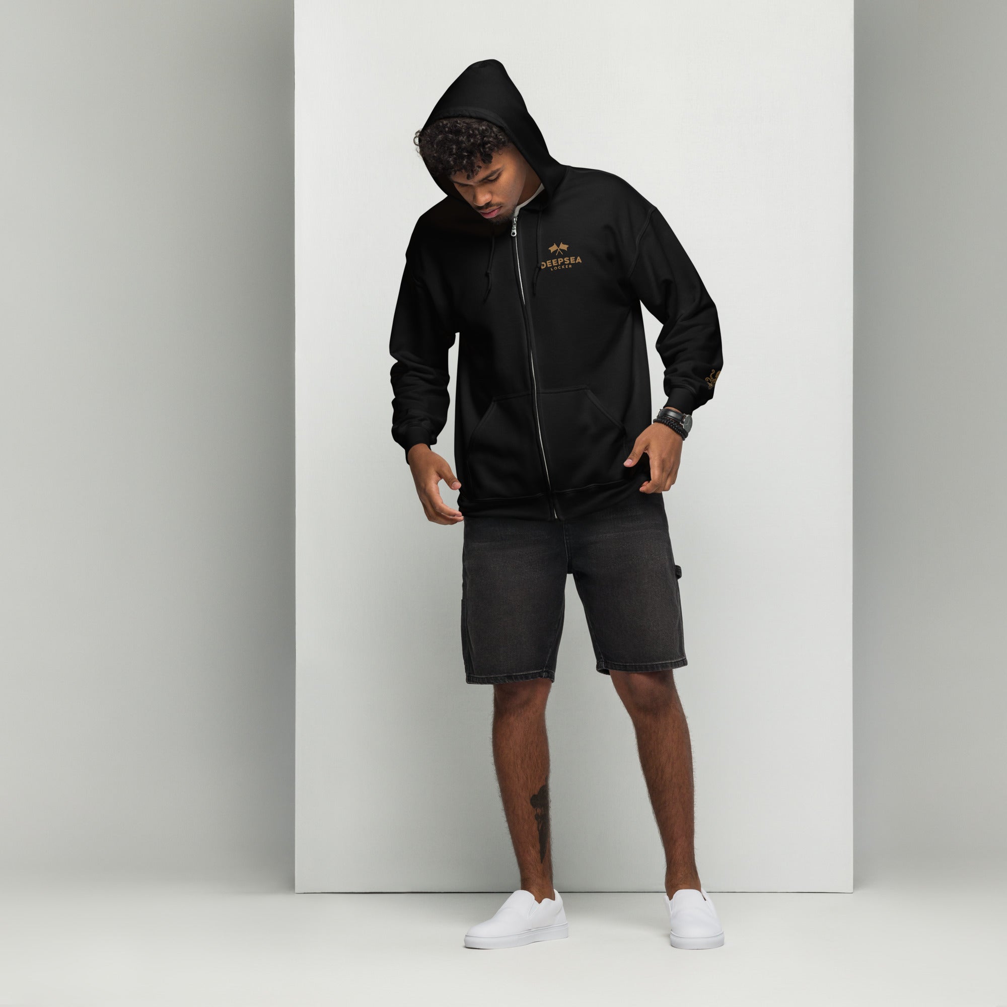 DEEPSEA Locker / BRAVO Collection / Heavy blend zip hoodie