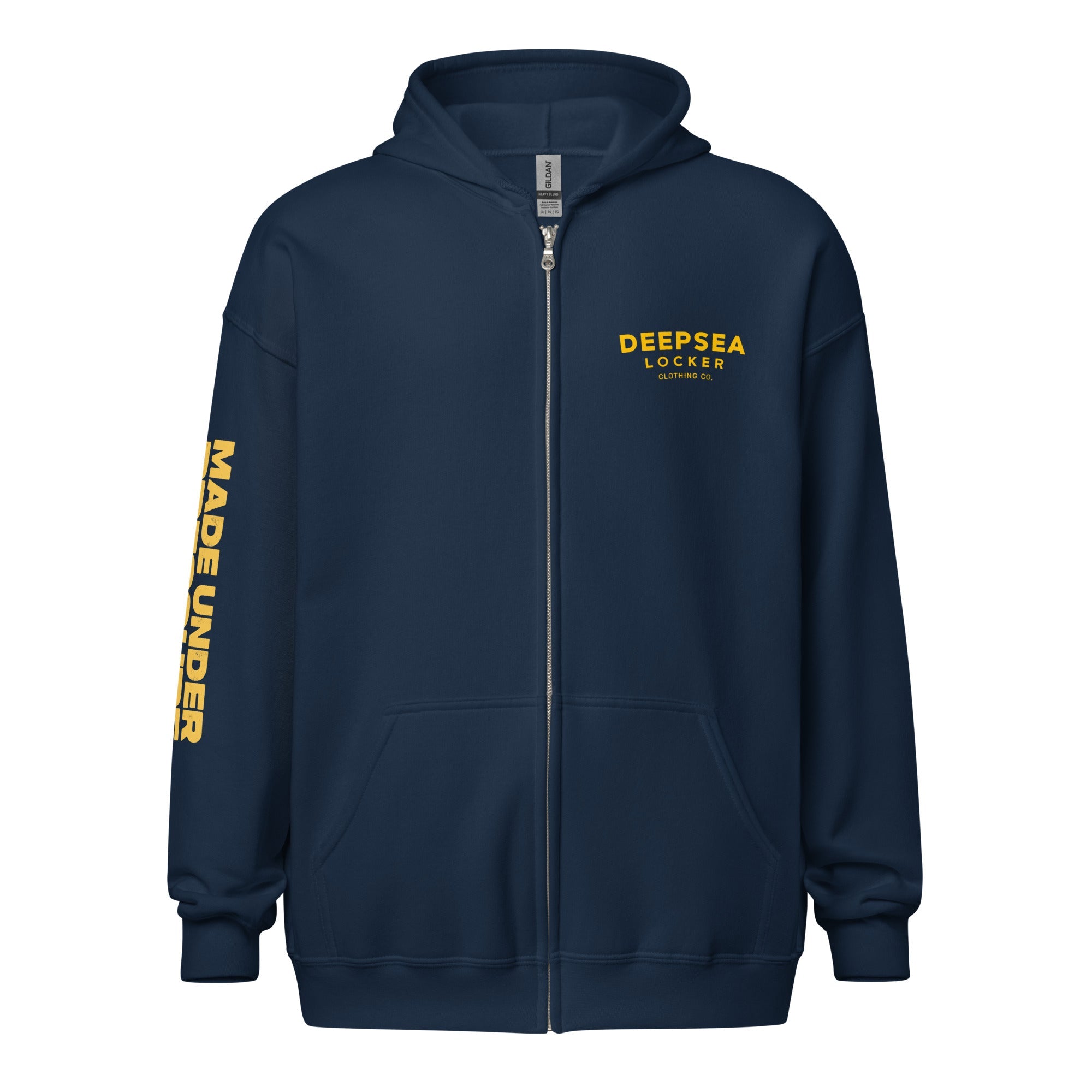 DeepSea Diver Vintage Unisex heavy blend zip hoodie