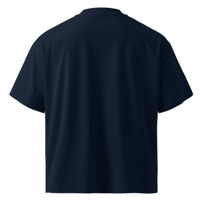Ghost Mode: Enabled – Oversized Organic High-Neck T-Shirt