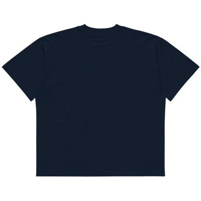 STS “Stay Hidden Stay Secure” Cybersecurity Oversized Organic High-Neck T-Shirt