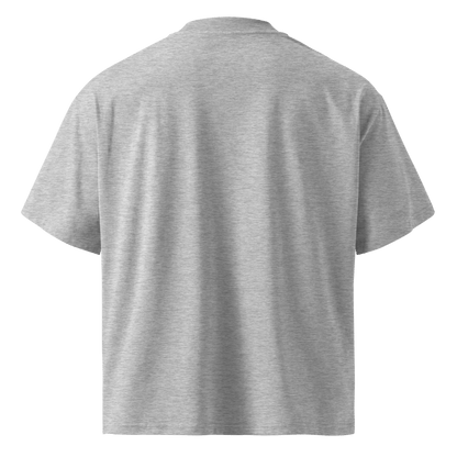 Hack The Planet – Oversized Organic High-Neck T-Shirt