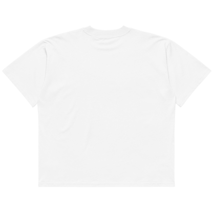STS “Stay Hidden Stay Secure” Cybersecurity Oversized Organic High-Neck T-Shirt