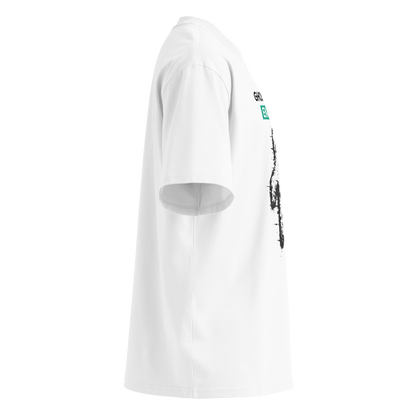 Ghost Mode: Enabled – Oversized Organic High-Neck T-Shirt