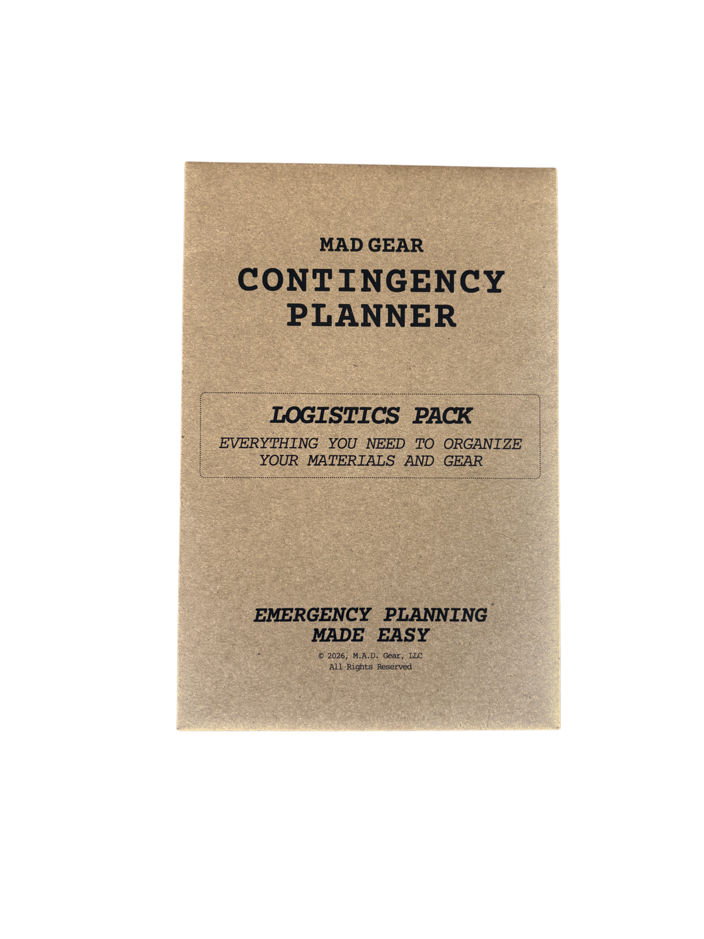 Contingency Planner — Complete Kit