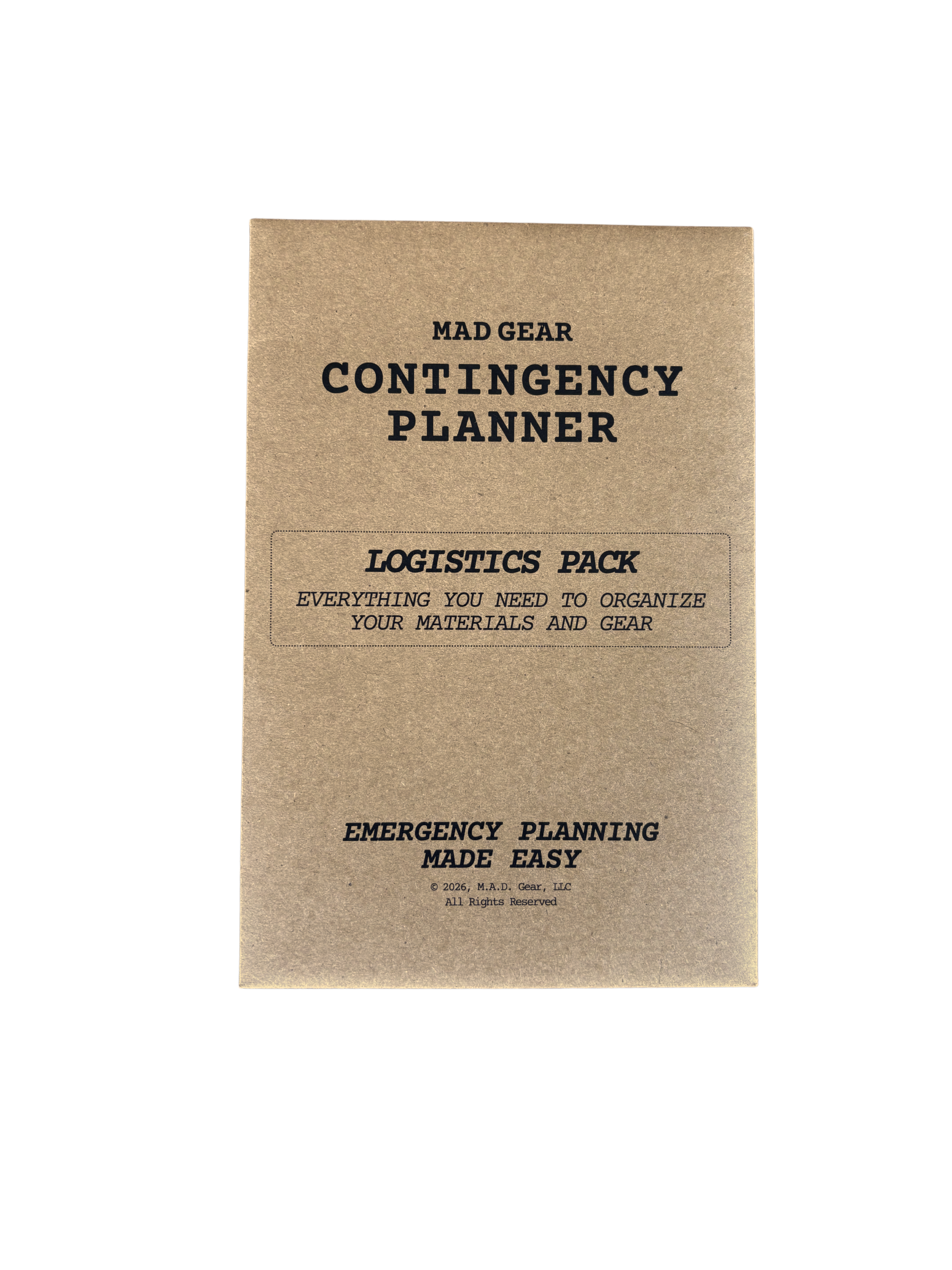 Contingency Planner — Complete Kit