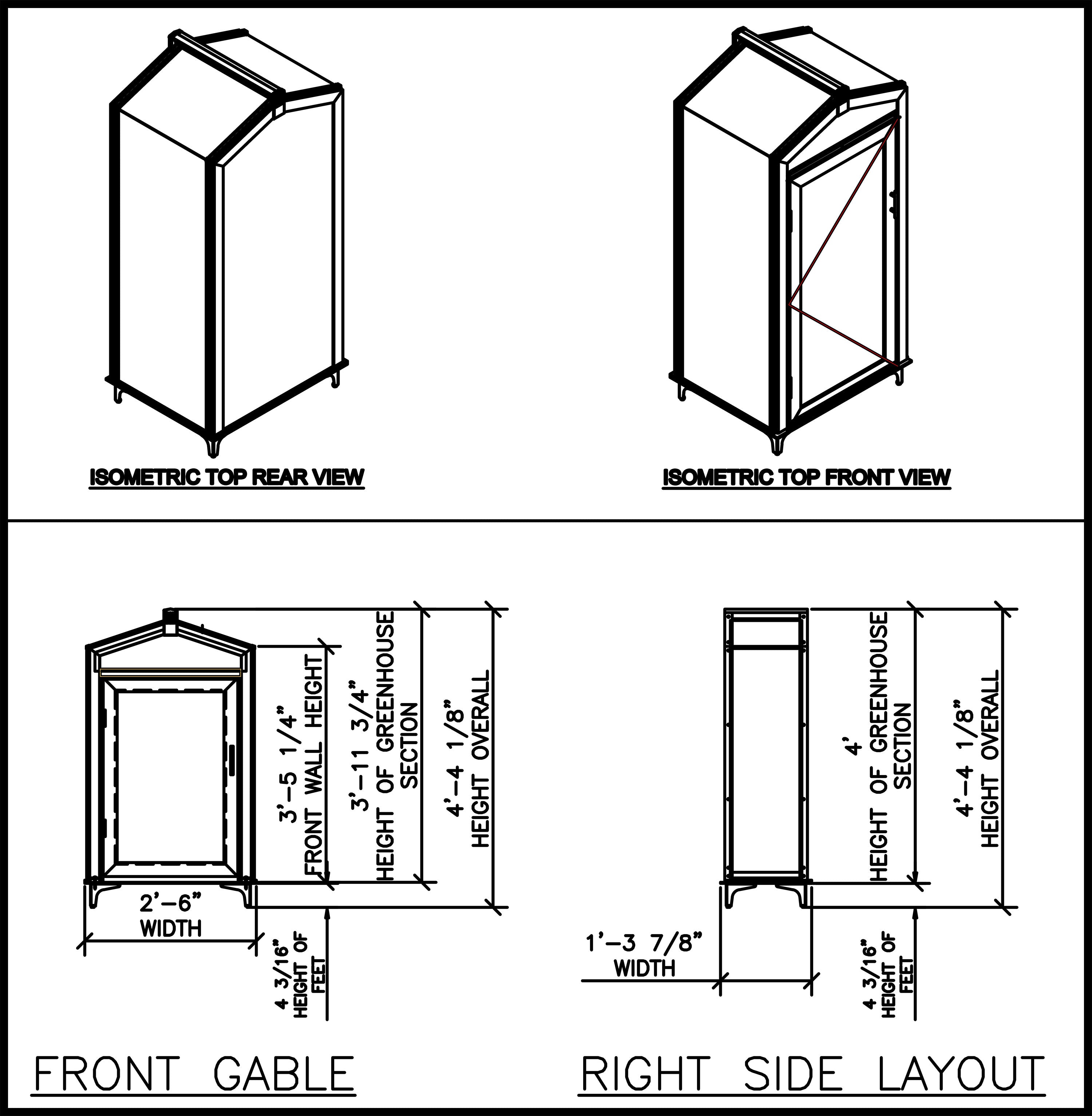 Indoor/Outdoor Garden Cabinet