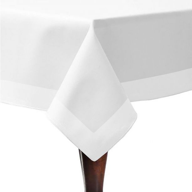 Border Frame Cotton Table Cloth