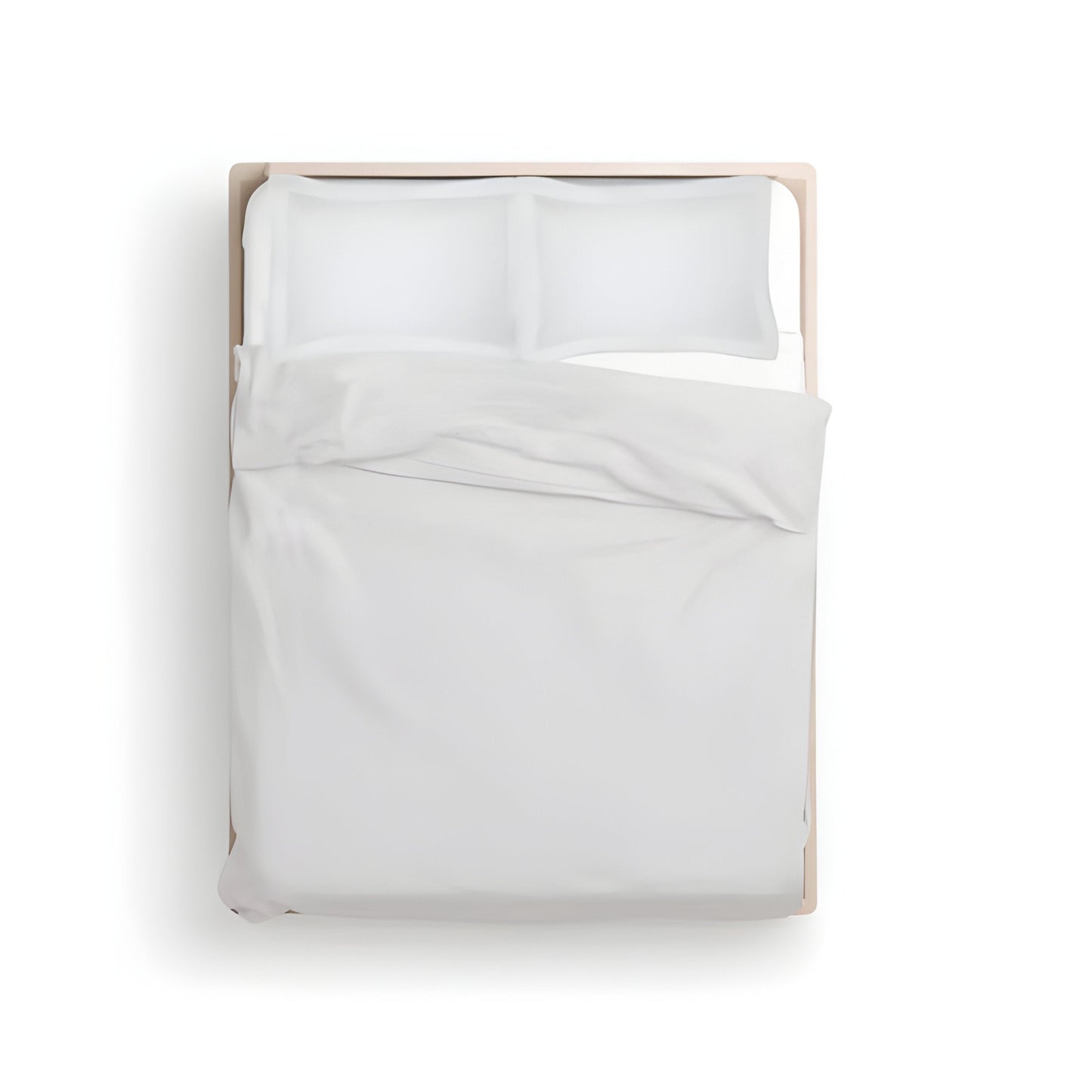 300TC Cotton Percale Solid Duvet Cover Set