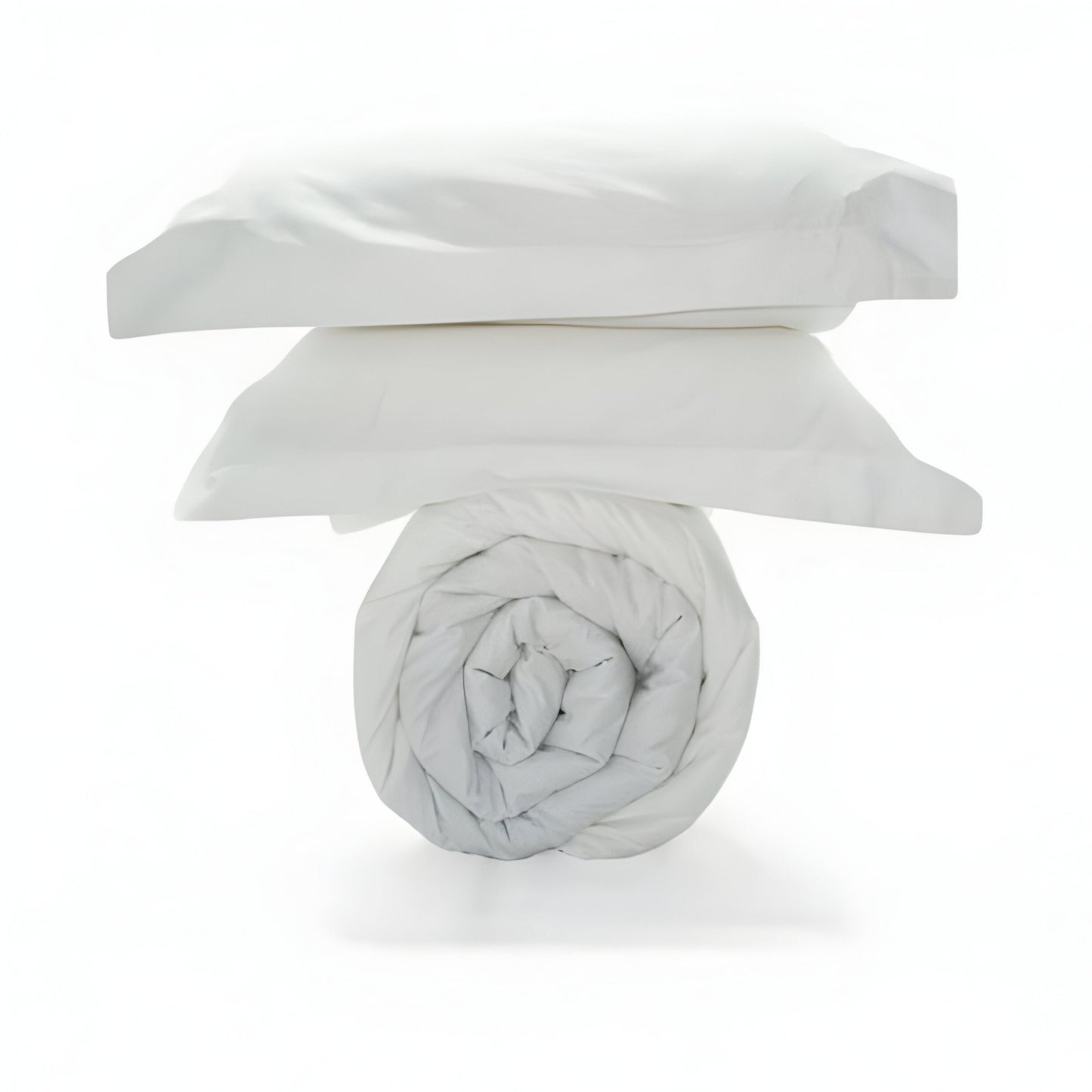 300TC Sateen Solid Organic Cotton Duvet Cover Set