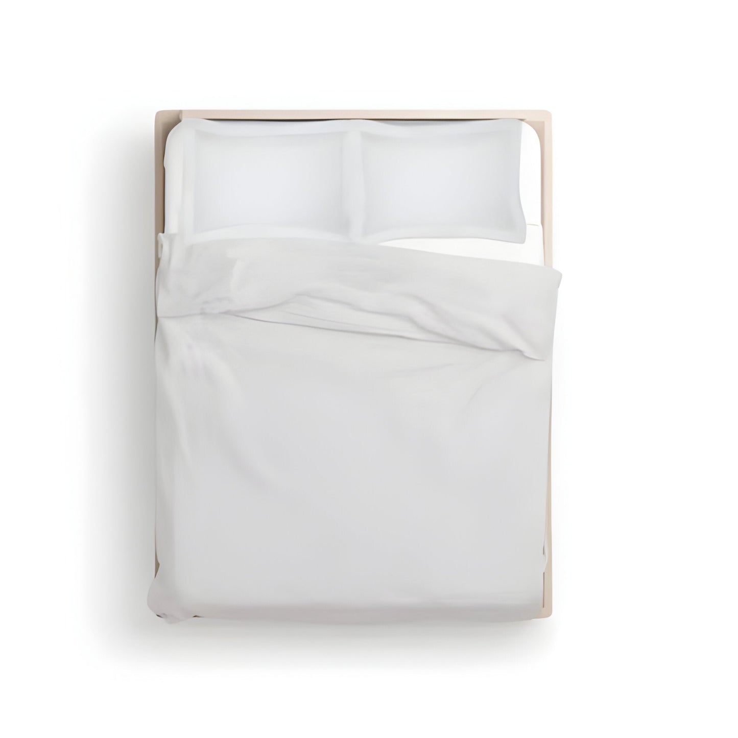 300TC Sateen Solid Organic Cotton Duvet Cover Set