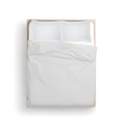 300TC Sateen Solid Organic Cotton Duvet Cover Set