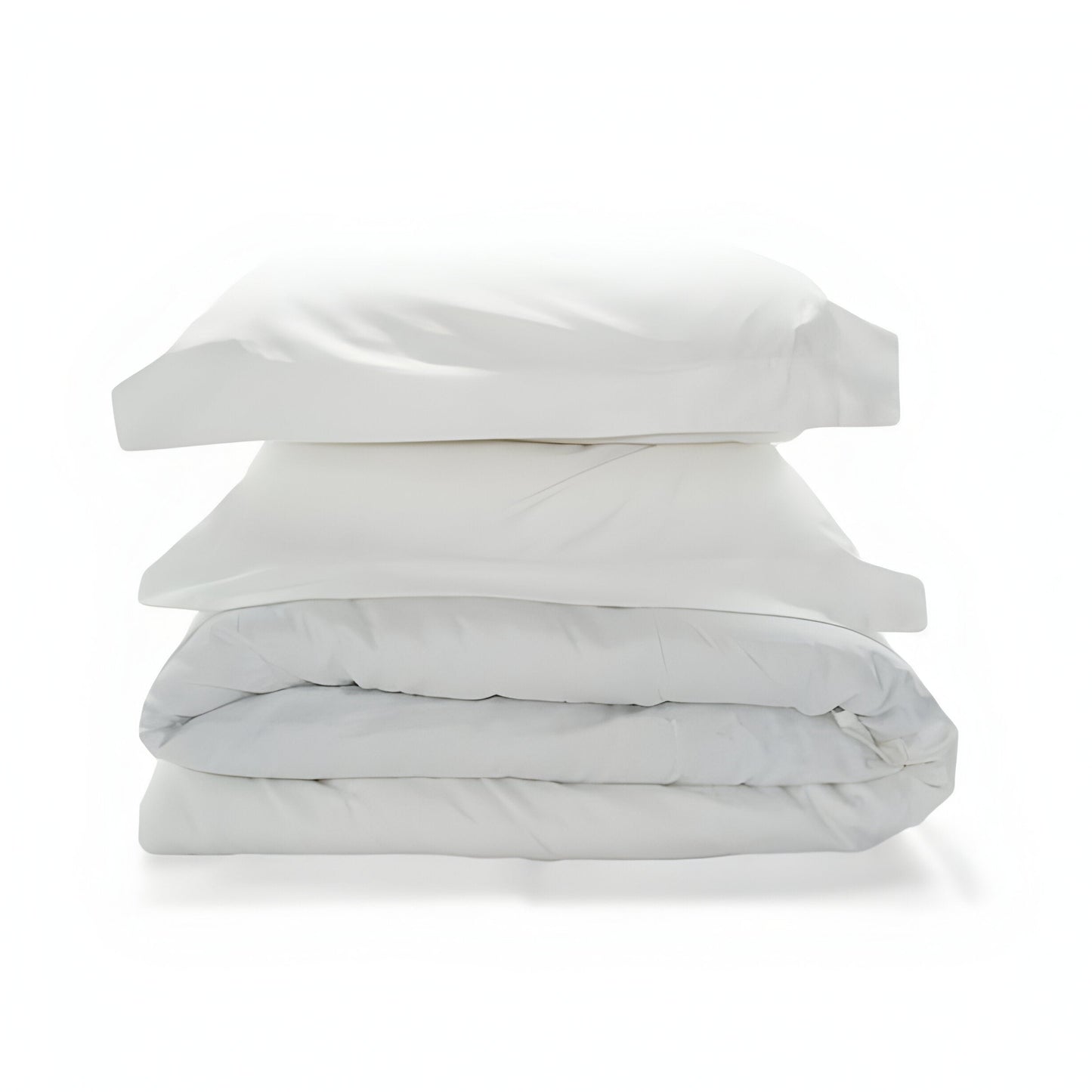 400TC Cotton Sateen Solid Duvet Cover Set