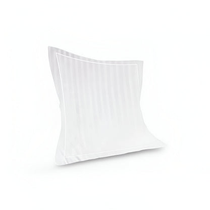 400TC Cotton Single Edge Embroidery Sateen Stripe Duvet Cover Set