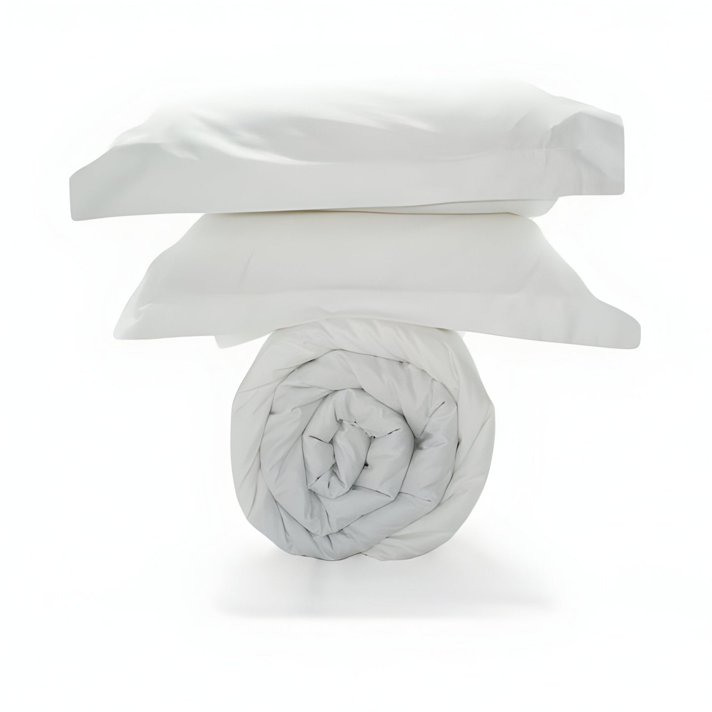 400TC Cotton Sateen Solid Duvet Cover Set