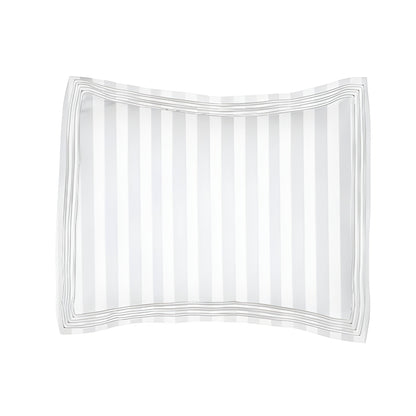 400TC Cotton Sateen Triple Edge Embroidery Stripe Duvet Cover Set