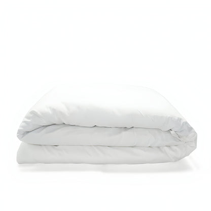 400TC Cotton Sateen Solid Duvet Cover Set