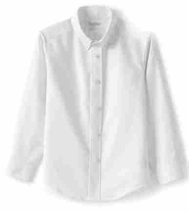 Boys Long Sleeve Oxford Shirt