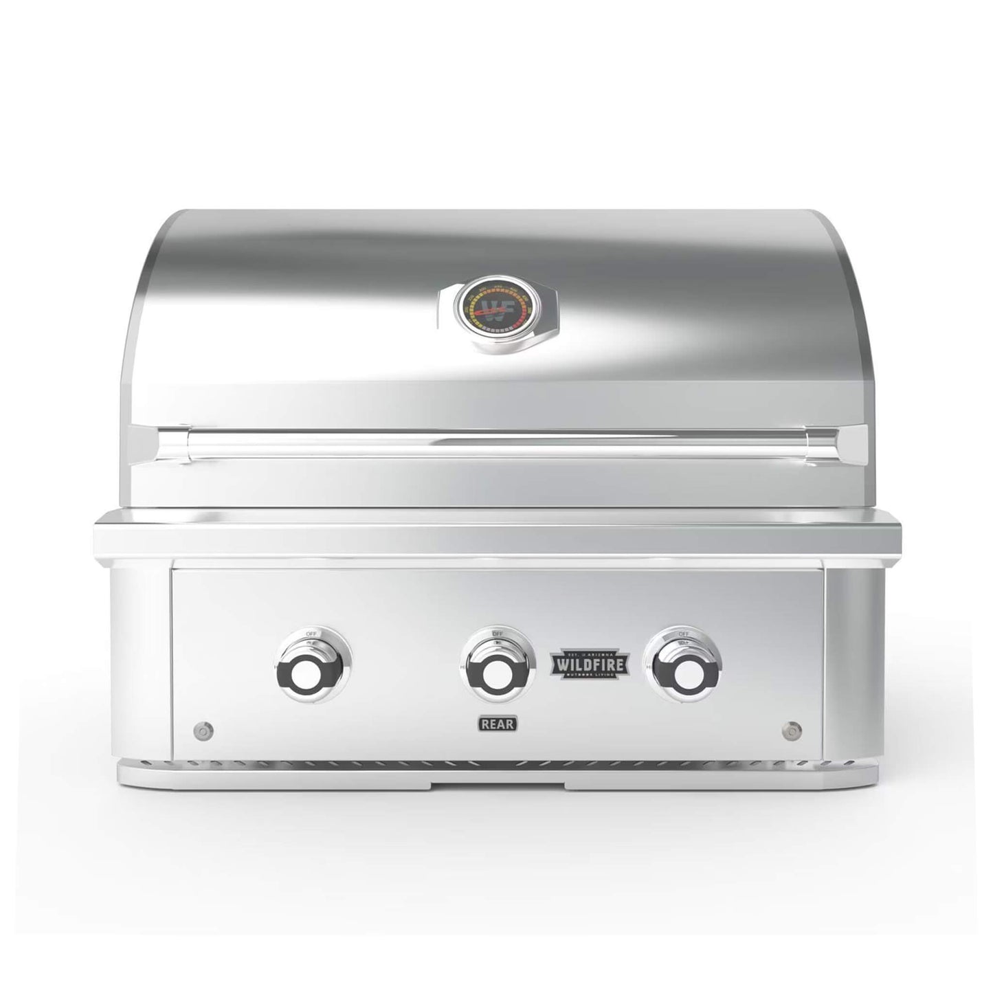 Wildfire Outdoor Living Ranch Pro 30-Inch 304 Stainless Steel Grill [WFPRO30G-BSS/SS] (SAK25374)