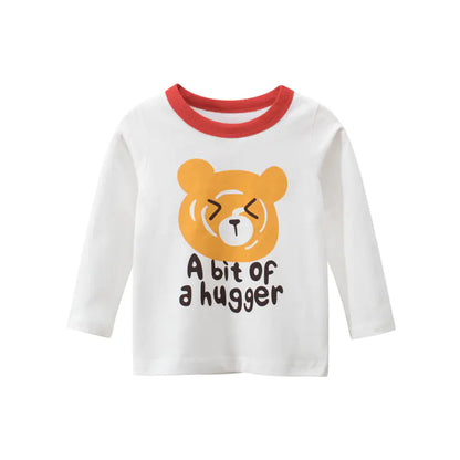Korean Style Long-sleeved T-shirt for Girls