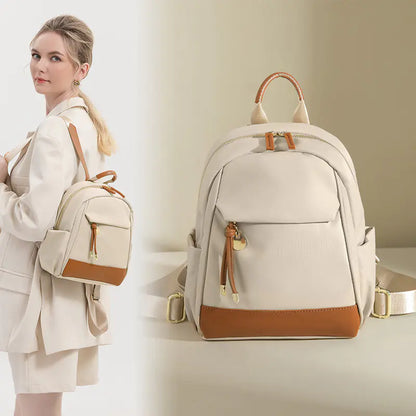Double Shoulder Women's Oxford Cloth Tote Bag